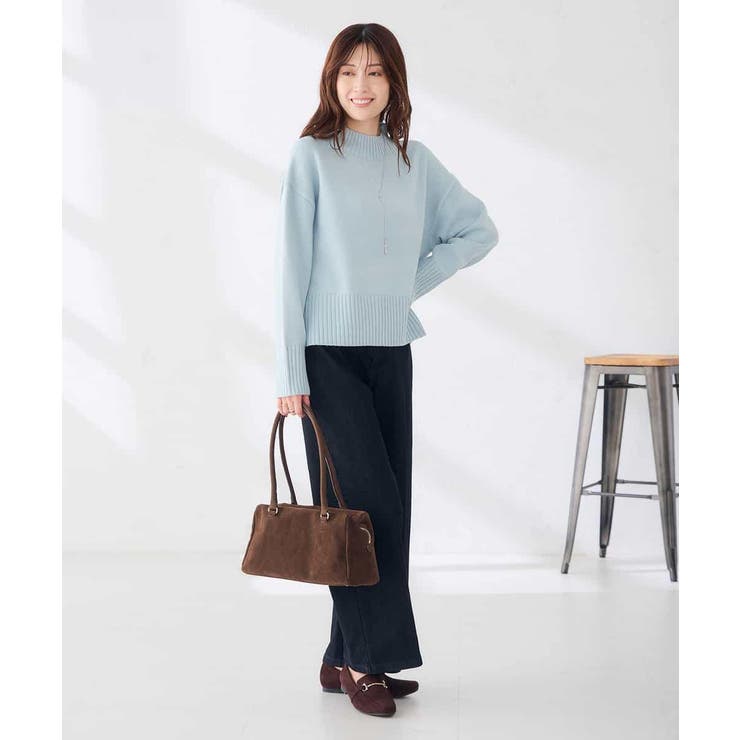 【WEB限定】クロップドバックスリットニット | a.v.v【WOMEN】 | 詳細画像23 