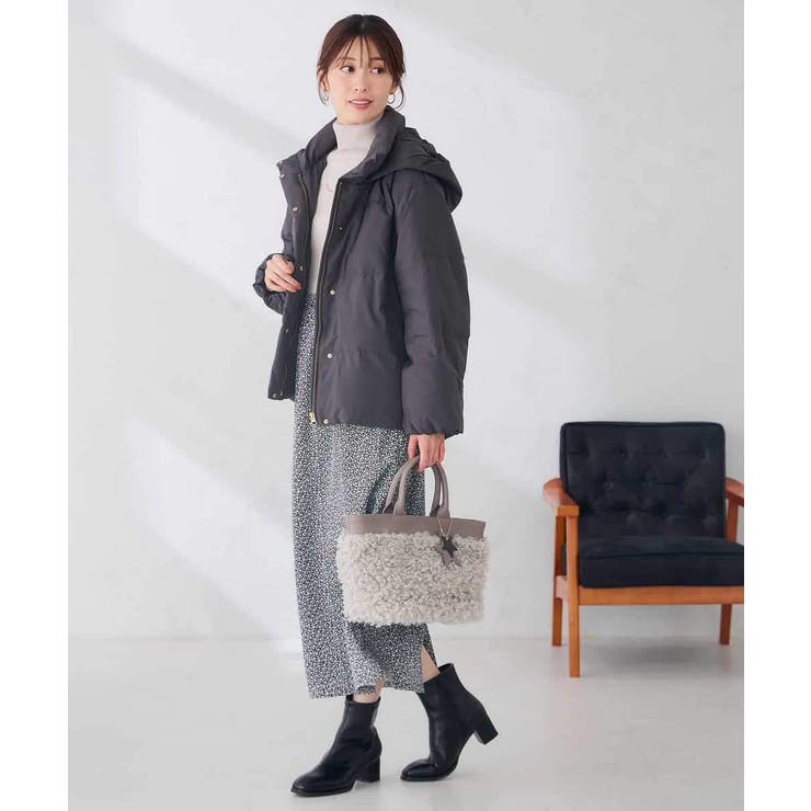 【WEB限定】2WAY スタンドネック ショート ダウン ジャケット | a.v.v【WOMEN】 | 詳細画像19 