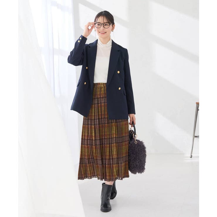 【WEB限定】Wブレスト ジャケット | a.v.v【WOMEN】 | 詳細画像2 