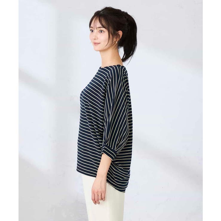 ボーダードルマントップス【WEB限定】 | a.v.v【WOMEN】 | 詳細画像29 