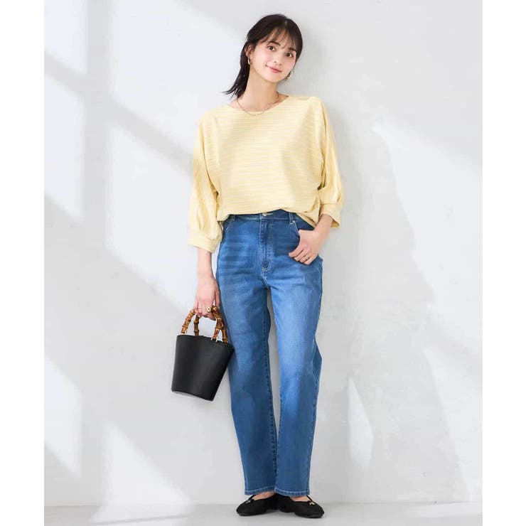 ボーダードルマントップス【WEB限定】 | a.v.v【WOMEN】 | 詳細画像3 