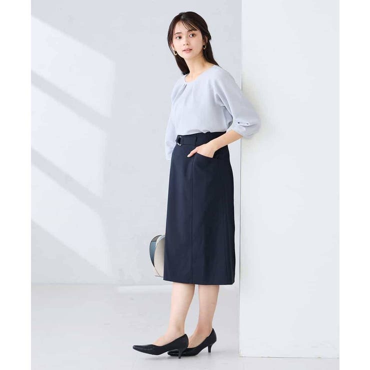 【WEB限定/洗える】タックスリーブカットソー | a.v.v【WOMEN】 | 詳細画像15 