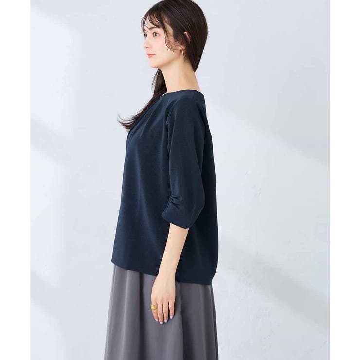 【WEB限定/洗える】タックスリーブカットソー | a.v.v【WOMEN】 | 詳細画像26 