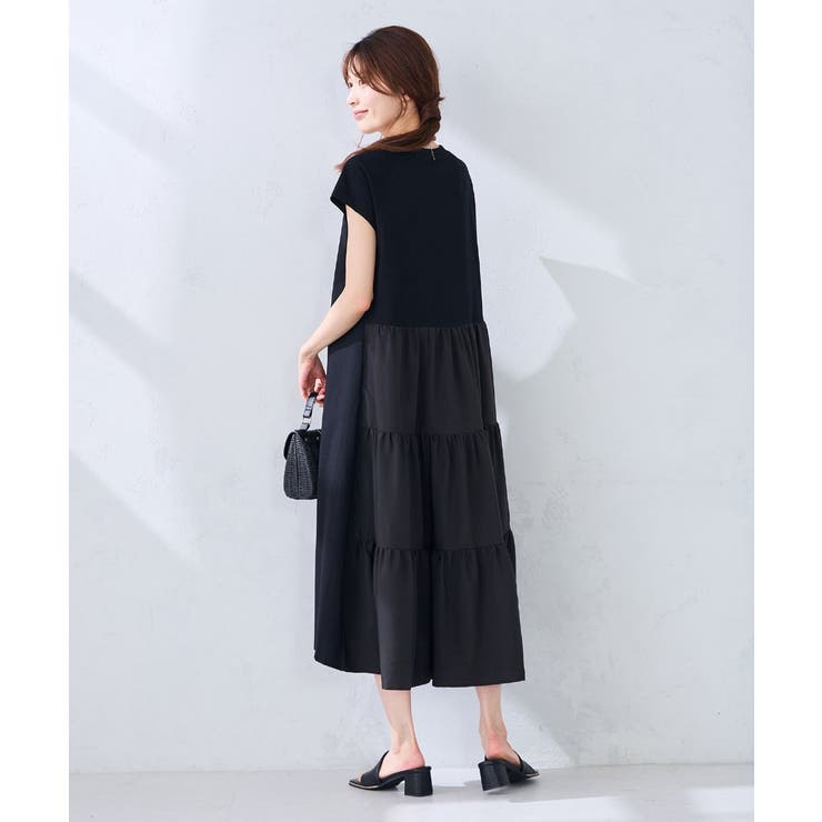 【WEB限定】バックティアードワンピース | a.v.v【WOMEN】 | 詳細画像7 