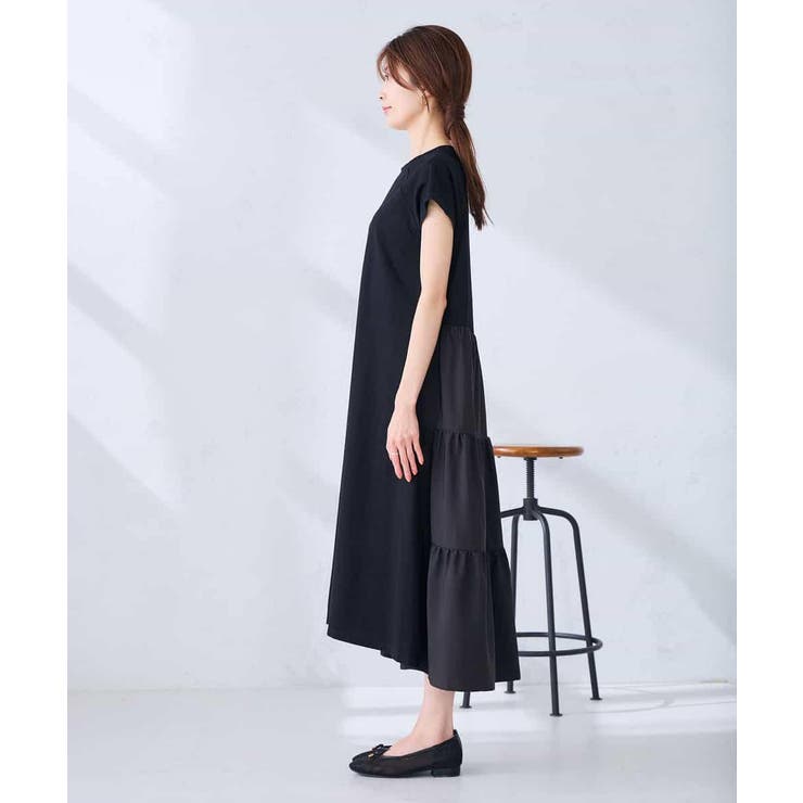 【WEB限定】バックティアードワンピース | a.v.v【WOMEN】 | 詳細画像9 