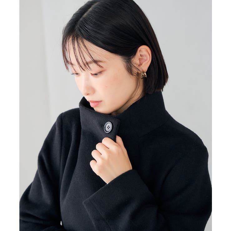 【WEB限定】2WAY 折り返し ラペル ロング コート | a.v.v【WOMEN】 | 詳細画像29 