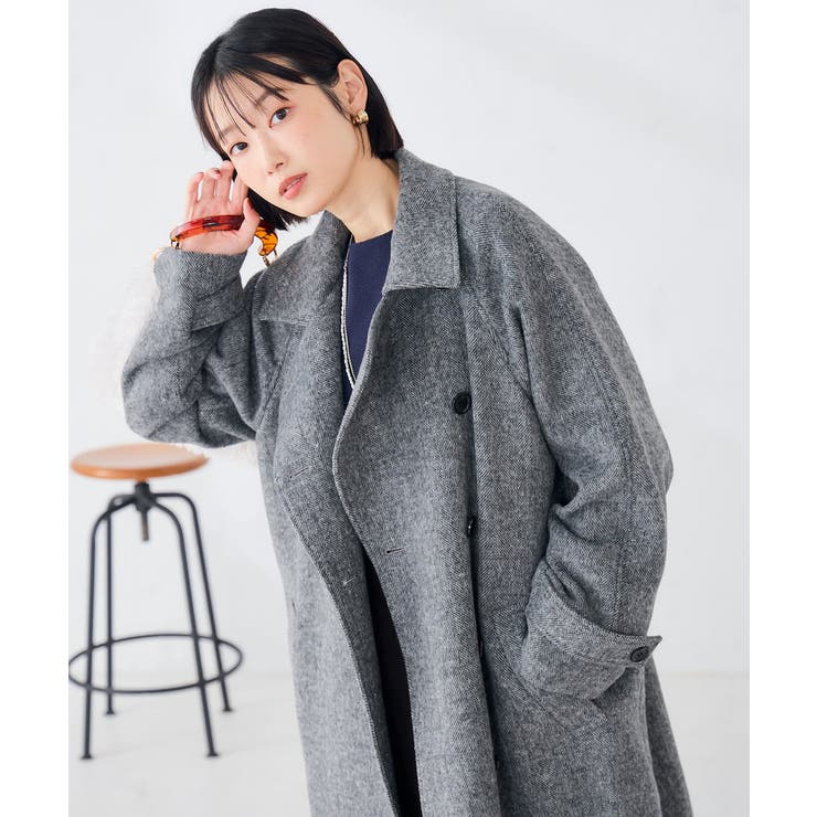 【WEB限定】2WAY テーラード  ロングコート | a.v.v【WOMEN】 | 詳細画像24 