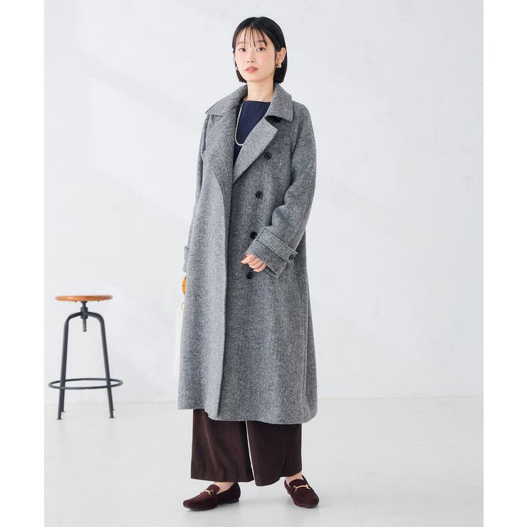 【WEB限定】2WAY テーラード  ロングコート | a.v.v【WOMEN】 | 詳細画像28 