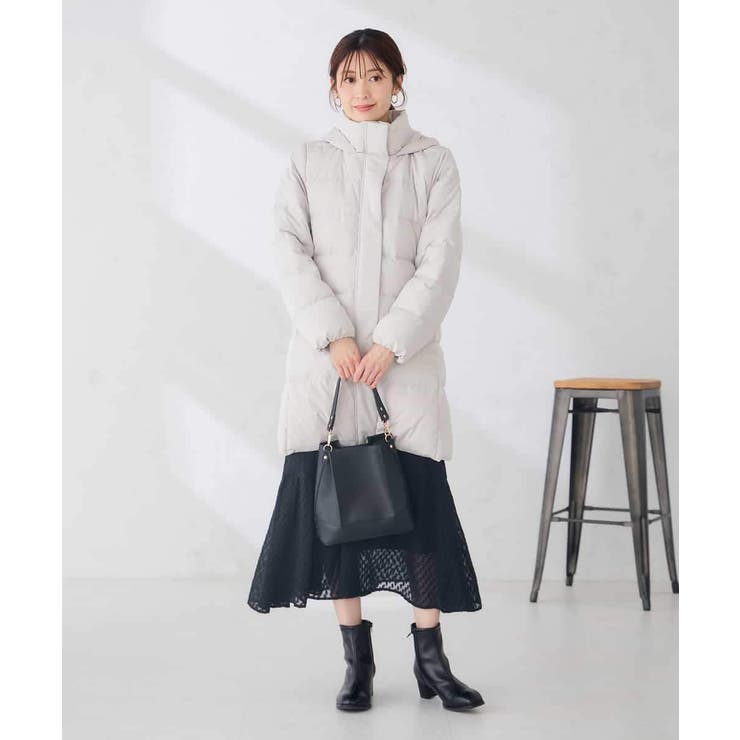 【WEB限定】フーテッド ロング ダウン コート | a.v.v【WOMEN】 | 詳細画像10 