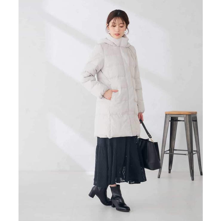【WEB限定】フーテッド ロング ダウン コート | a.v.v【WOMEN】 | 詳細画像11 