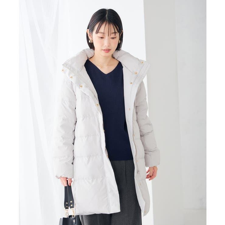 【WEB限定】フーテッド ロング ダウン コート | a.v.v【WOMEN】 | 詳細画像14 