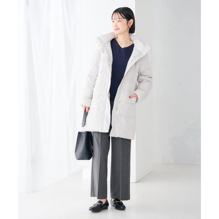 【WEB限定】フーテッド ロング ダウン コート | a.v.v【WOMEN】 | 詳細画像19 