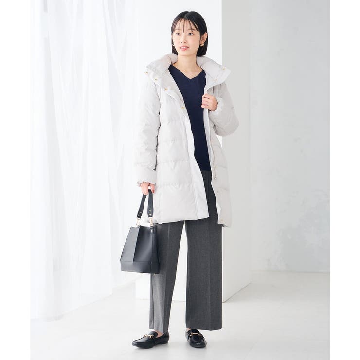 【WEB限定】フーテッド ロング ダウン コート | a.v.v【WOMEN】 | 詳細画像20 