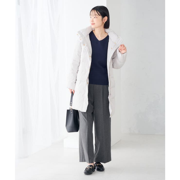 【WEB限定】フーテッド ロング ダウン コート | a.v.v【WOMEN】 | 詳細画像21 