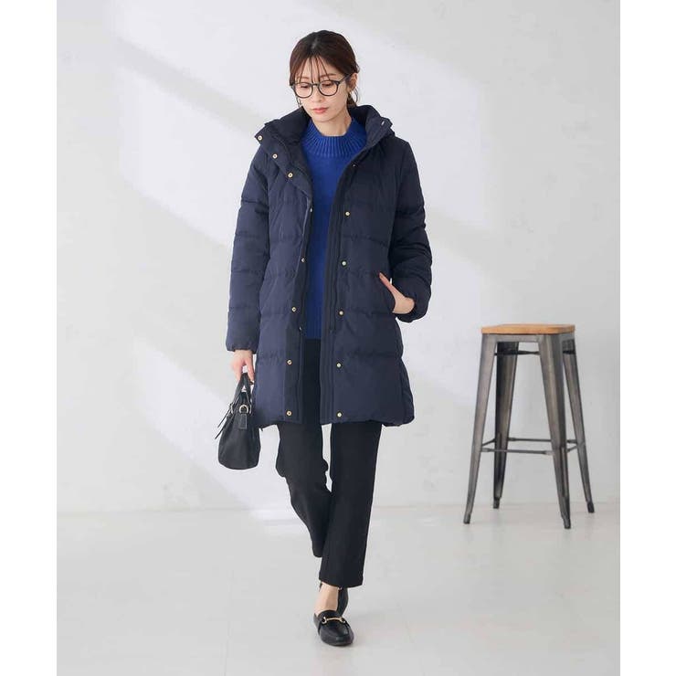 【WEB限定】フーテッド ロング ダウン コート | a.v.v【WOMEN】 | 詳細画像3 