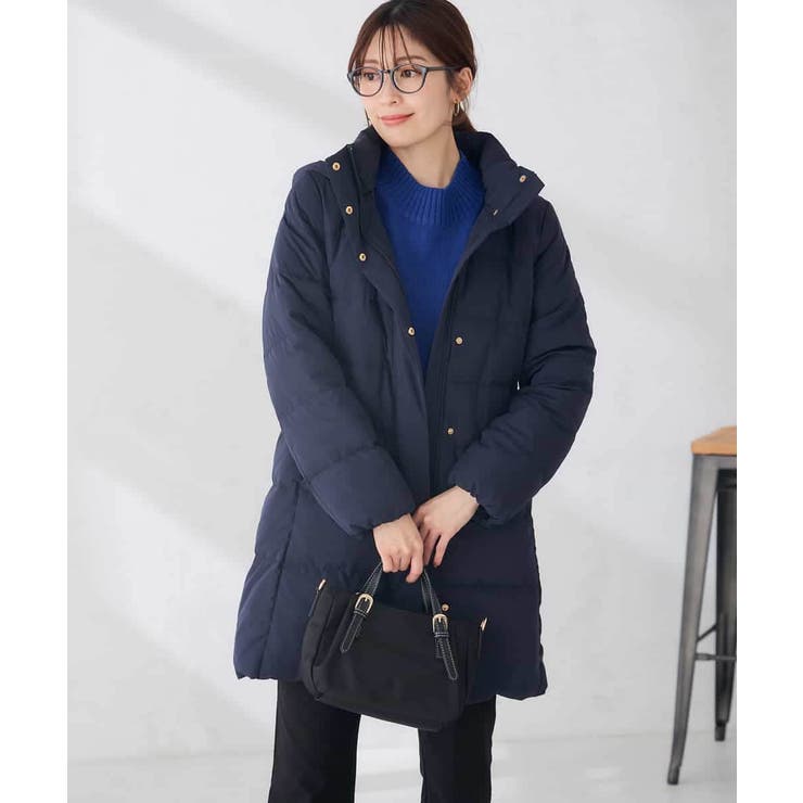 【WEB限定】フーテッド ロング ダウン コート | a.v.v【WOMEN】 | 詳細画像7 