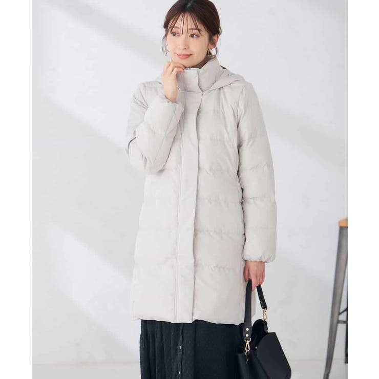 【WEB限定】フーテッド ロング ダウン コート | a.v.v【WOMEN】 | 詳細画像8 