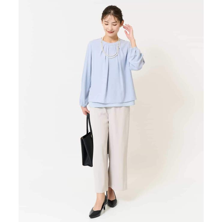 【マルチウェイ】ボウタイメタルチャームブラウス | a.v.v【WOMEN】 | 詳細画像11 