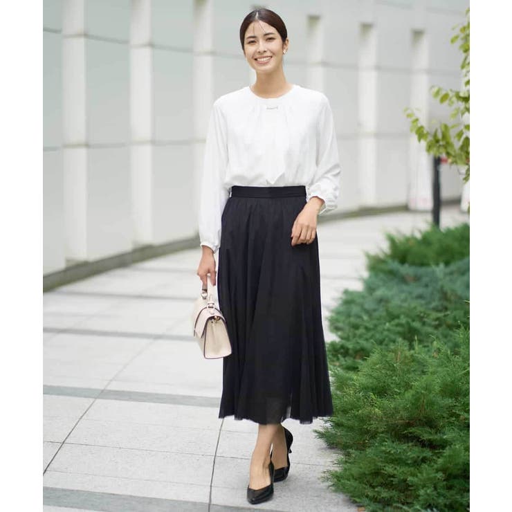 【マルチウェイ】ボウタイメタルチャームブラウス | a.v.v【WOMEN】 | 詳細画像24 