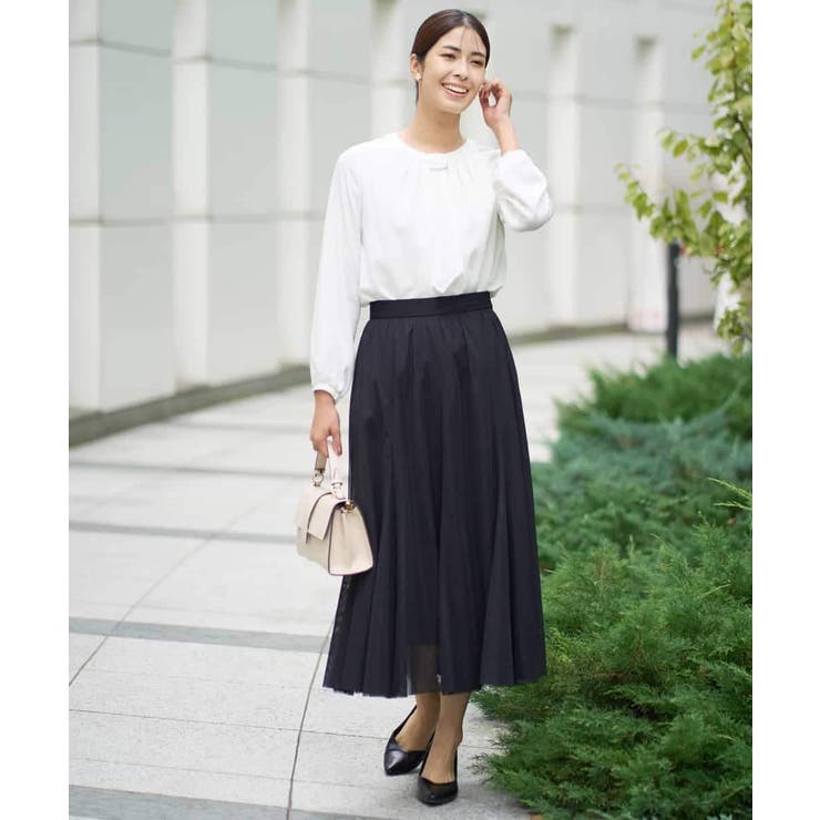 【マルチウェイ】ボウタイメタルチャームブラウス | a.v.v【WOMEN】 | 詳細画像26 