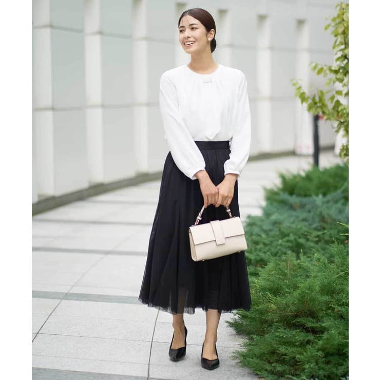 【マルチウェイ】ボウタイメタルチャームブラウス | a.v.v【WOMEN】 | 詳細画像27 