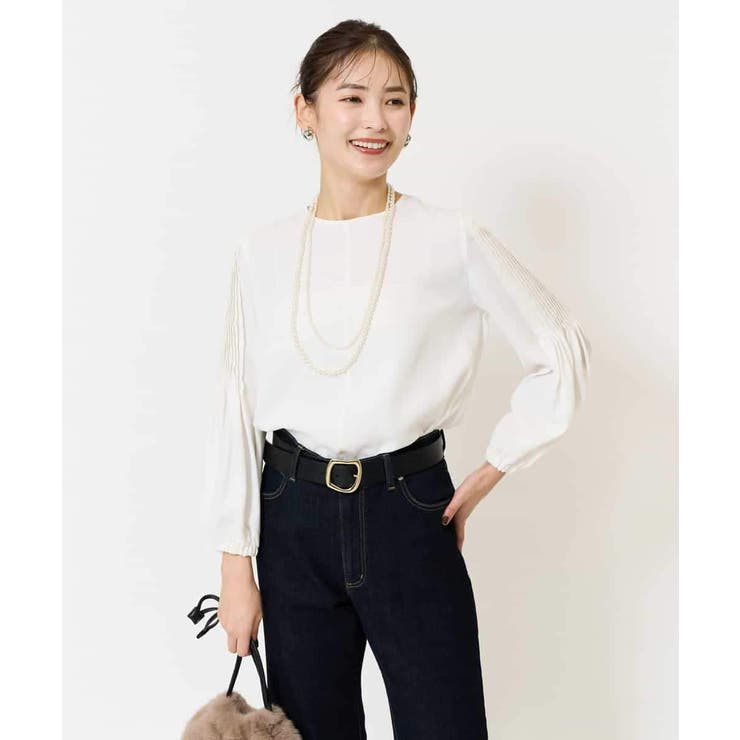 袖コンシャスブラウス | a.v.v【WOMEN】 | 詳細画像16 