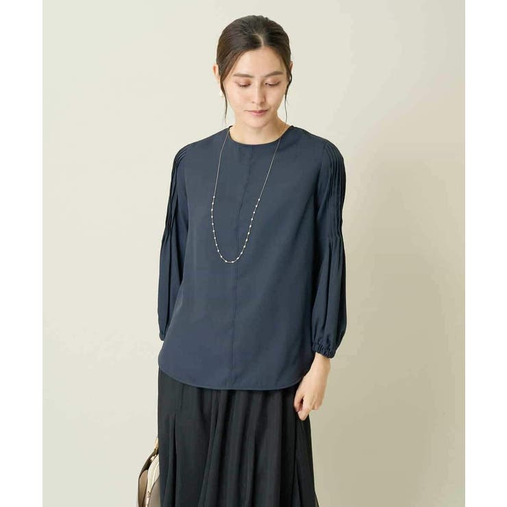 袖コンシャスブラウス | a.v.v【WOMEN】 | 詳細画像7 