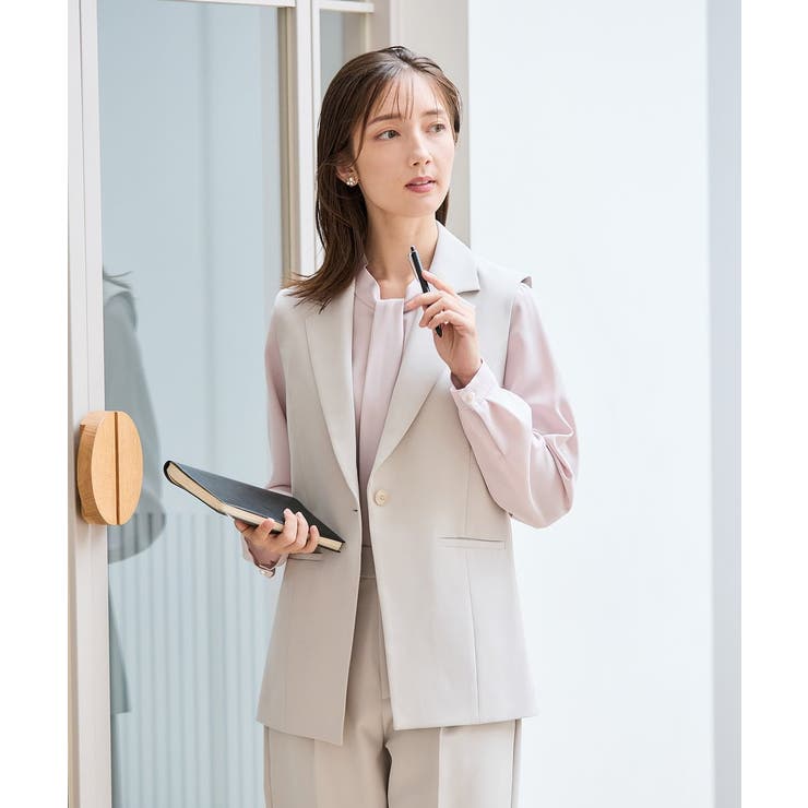 【洗える】ボウタイ風ブラウス | a.v.v【WOMEN】 | 詳細画像19 