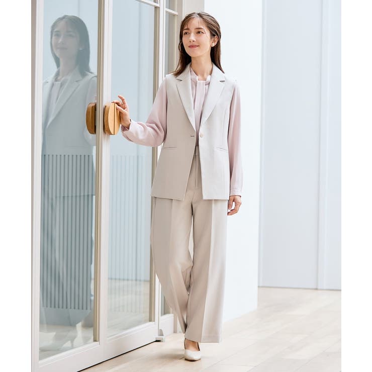 【洗える】ボウタイ風ブラウス | a.v.v【WOMEN】 | 詳細画像21 