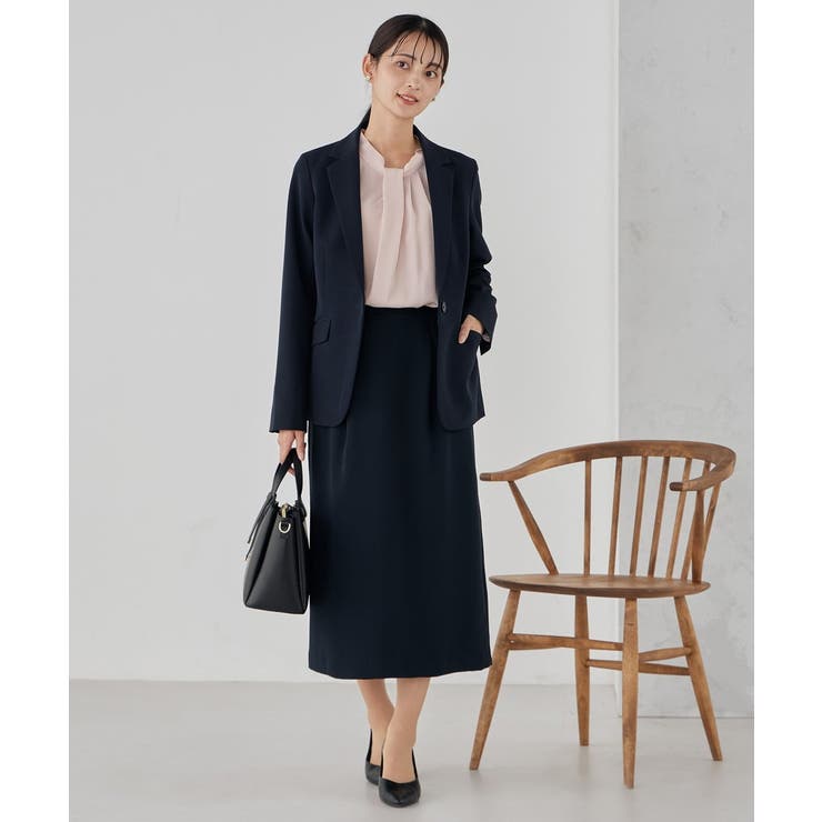 【洗える】ボウタイ風ブラウス | a.v.v【WOMEN】 | 詳細画像26 