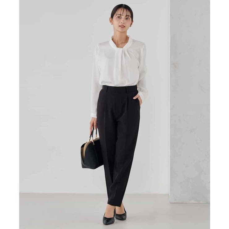 【洗える】ボウタイ風ブラウス | a.v.v【WOMEN】 | 詳細画像31 