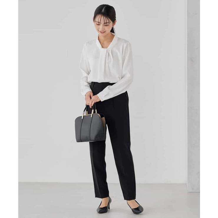 【洗える】ボウタイ風ブラウス | a.v.v【WOMEN】 | 詳細画像33 