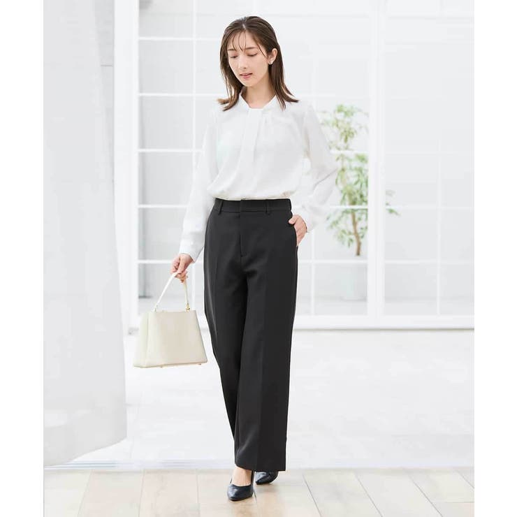 【洗える】ボウタイ風ブラウス | a.v.v【WOMEN】 | 詳細画像36 