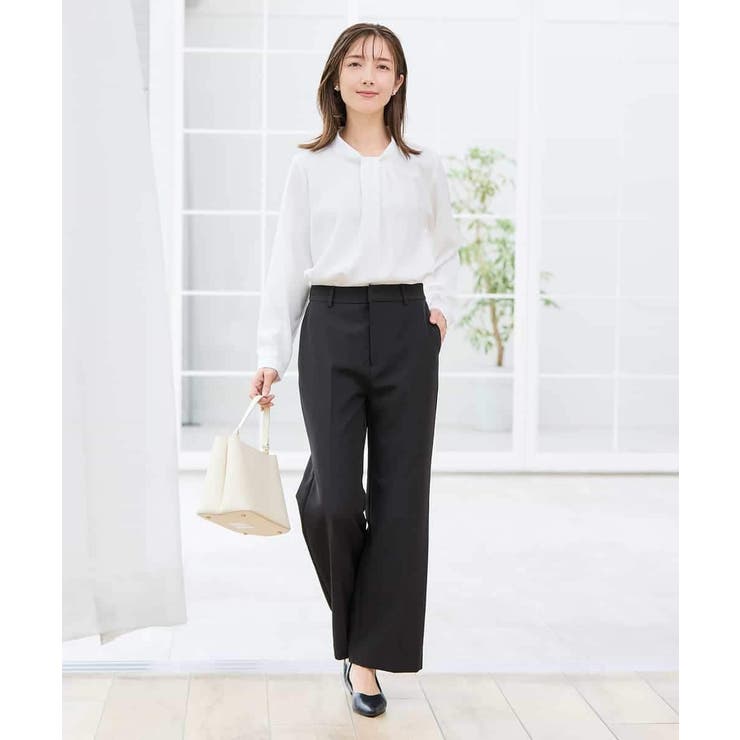 【洗える】ボウタイ風ブラウス | a.v.v【WOMEN】 | 詳細画像37 