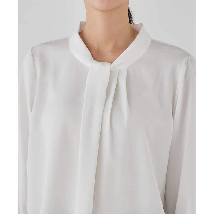 【洗える】ボウタイ風ブラウス | a.v.v【WOMEN】 | 詳細画像53 