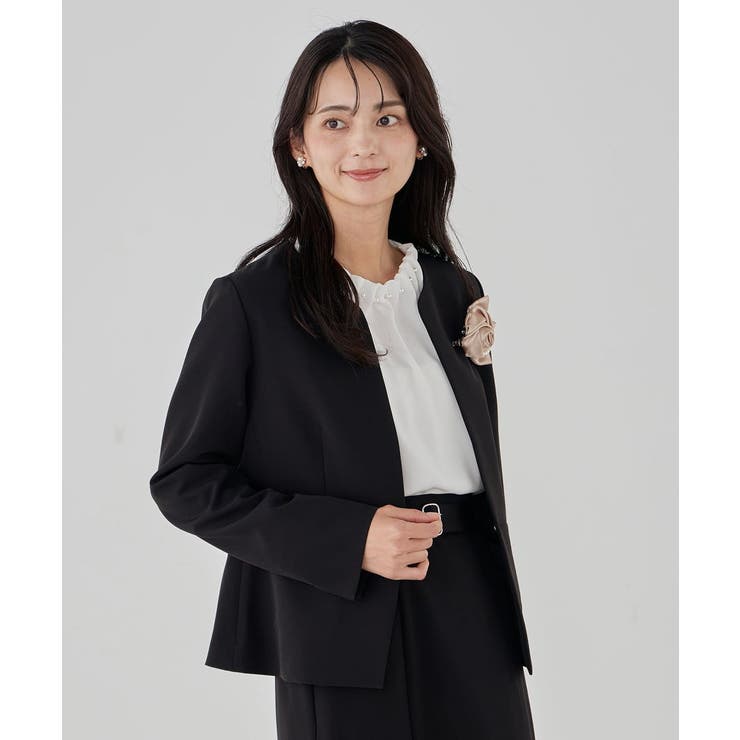 【洗える】タックネックブラウス | a.v.v【WOMEN】 | 詳細画像21 