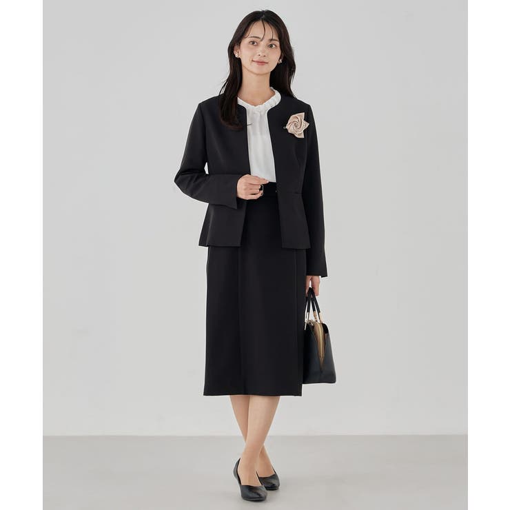 【洗える】タックネックブラウス | a.v.v【WOMEN】 | 詳細画像23 