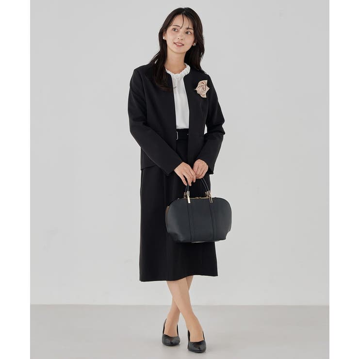 【洗える】タックネックブラウス | a.v.v【WOMEN】 | 詳細画像24 