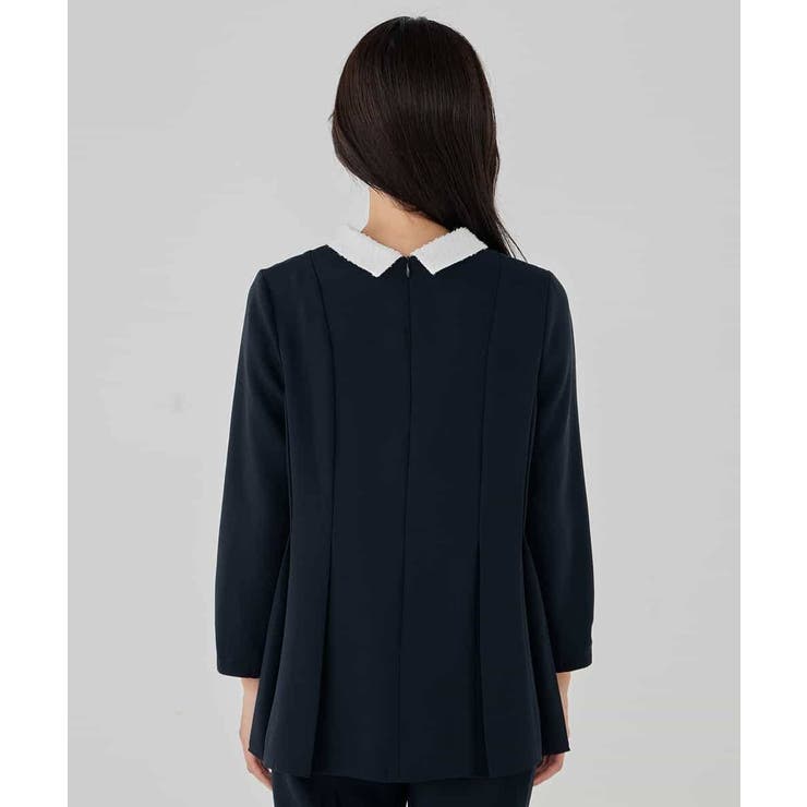 2WAYサテン襟付きペプラムブラウス | a.v.v【WOMEN】 | 詳細画像50 