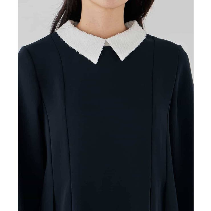 2WAYサテン襟付きペプラムブラウス | a.v.v【WOMEN】 | 詳細画像51 