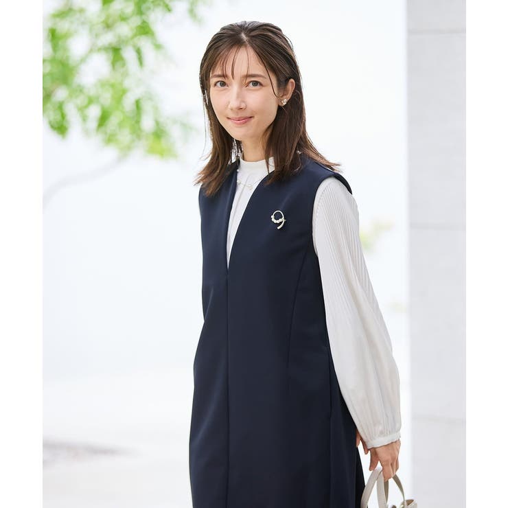 【洗える】2WAY袖プリーツボウタイブラウス | a.v.v【WOMEN】 | 詳細画像30 