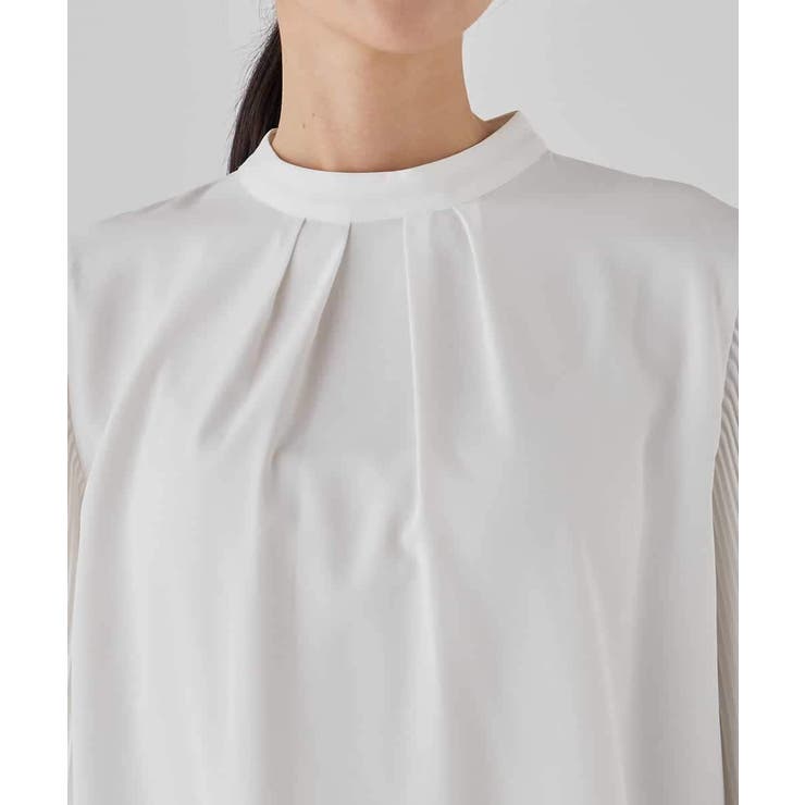 【洗える】2WAY袖プリーツボウタイブラウス | a.v.v【WOMEN】 | 詳細画像37 