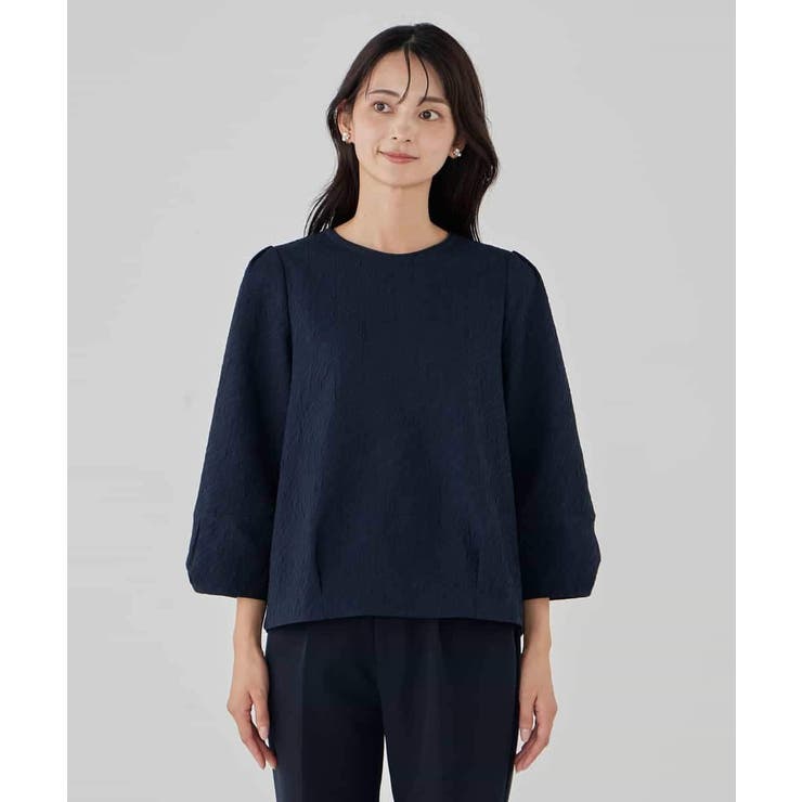 ジャガードコクーンブラウス | a.v.v【WOMEN】 | 詳細画像21 