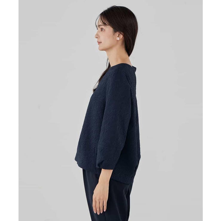 ジャガードコクーンブラウス | a.v.v【WOMEN】 | 詳細画像22 