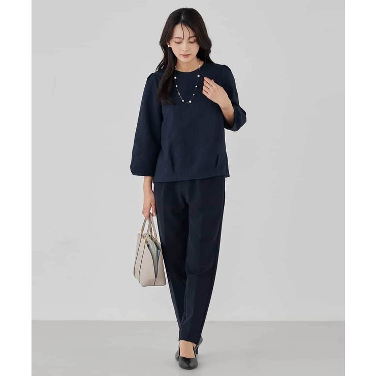 ジャガードコクーンブラウス | a.v.v【WOMEN】 | 詳細画像4 