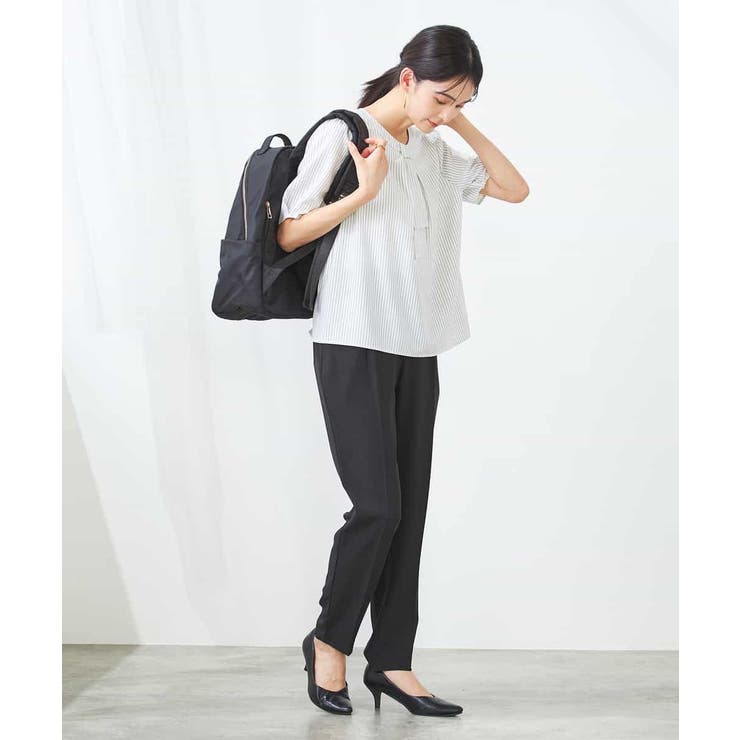 チャーム付きボウタイブラウス | a.v.v【WOMEN】 | 詳細画像17 