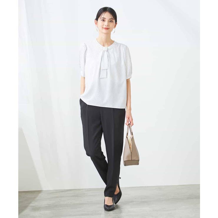 チャーム付きボウタイブラウス | a.v.v【WOMEN】 | 詳細画像19 