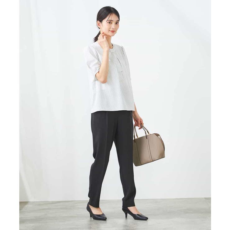 チャーム付きボウタイブラウス | a.v.v【WOMEN】 | 詳細画像21 