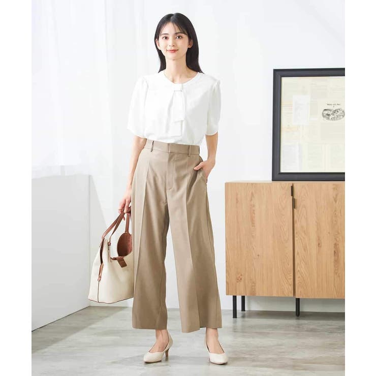 チャーム付きボウタイブラウス | a.v.v【WOMEN】 | 詳細画像26 