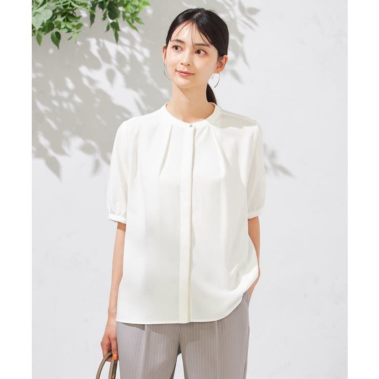 配色パイピングブラウス | a.v.v【WOMEN】 | 詳細画像13 